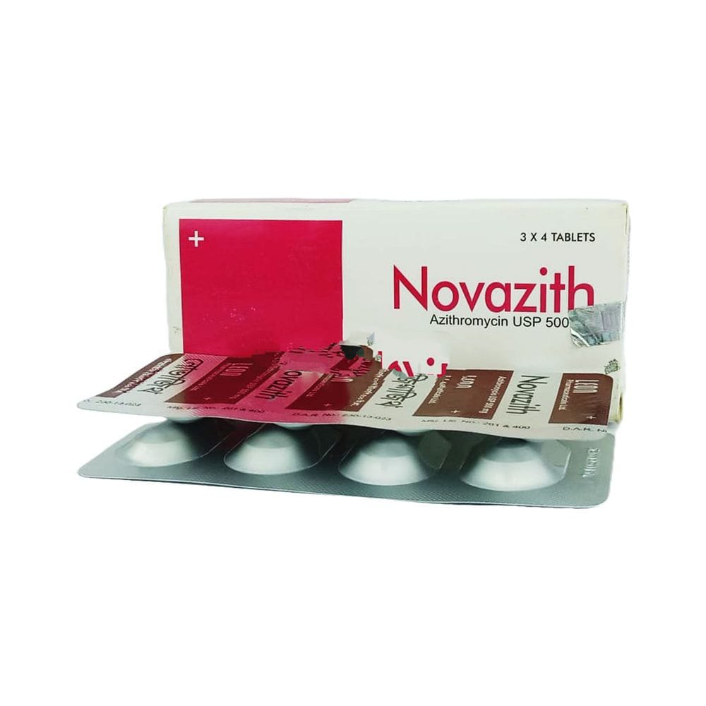 Tablet Novazith 500mg (12pcs) (Azithromycin Leon)